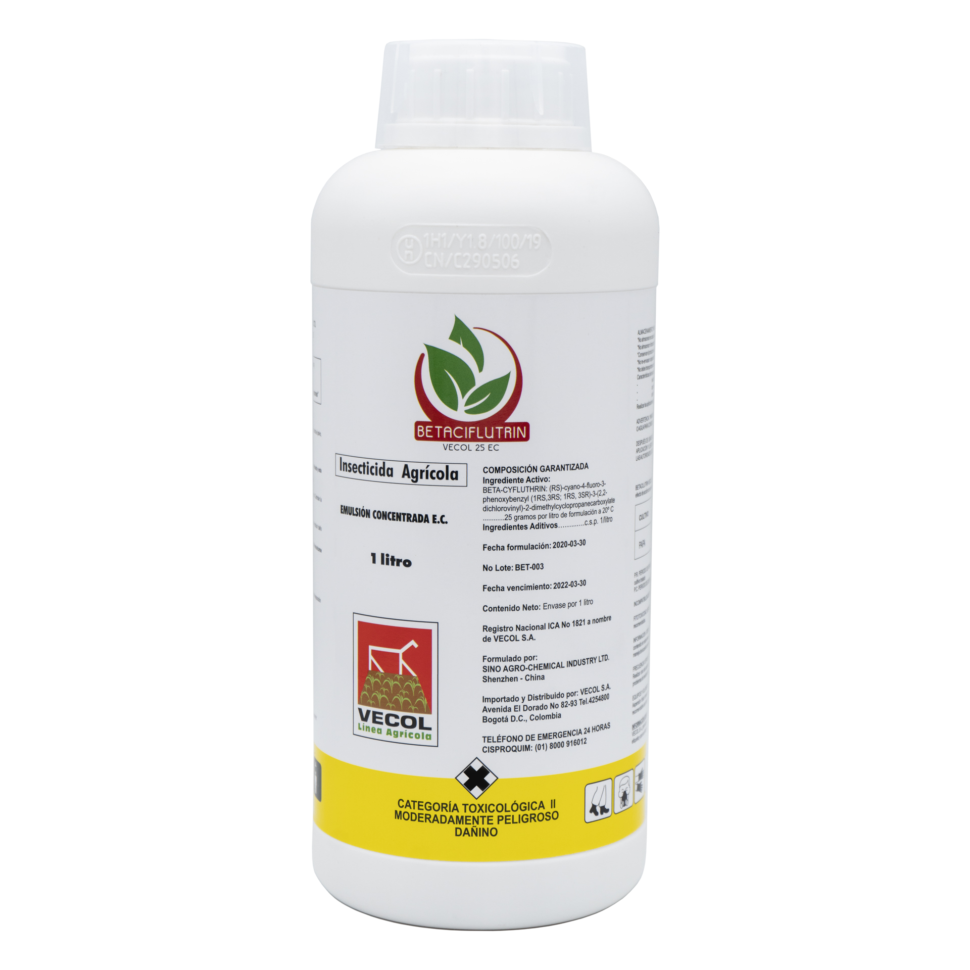 Betaciflutrin Vecol 25 EC