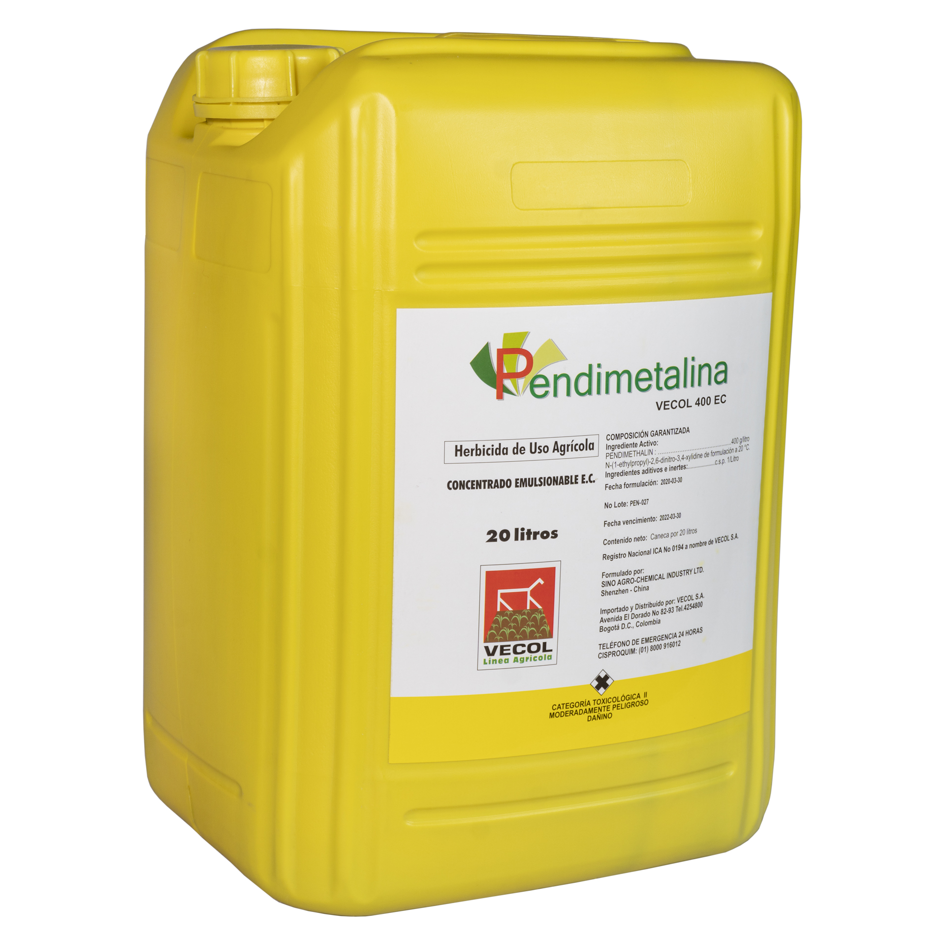 Pendimetalina Vecol 400 EC